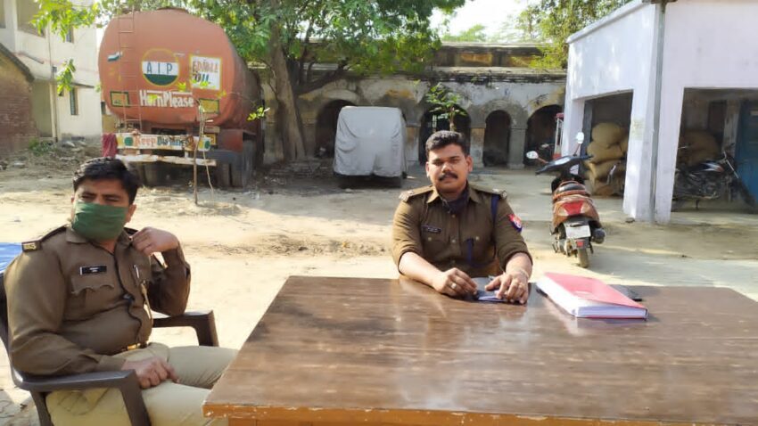 सीओ ने अछल्दा थाने का किया निरीक्षण