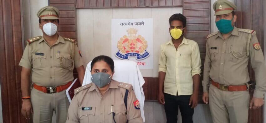औरैया:अंतर्राज्यीय वाहन चोरों का औरैया पुलिस ने किया भंडाफोड़,1 गिरफ्तार 2 फरार