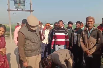 बिधूना में ट्यूबवेल पर लटका मिला युवक का शव