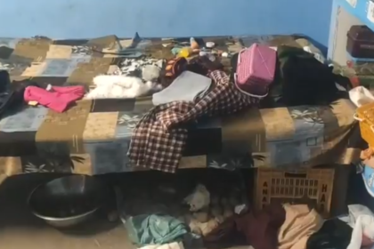 सूने घर में चोरों का तांडव