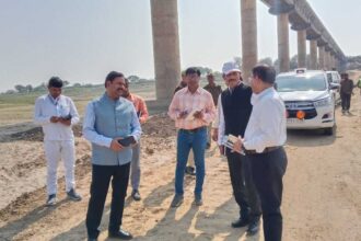 सेतु निर्माण में देरी पर भड़के DM