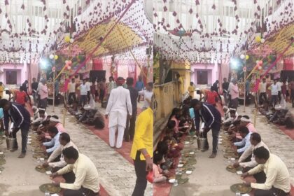 ग़मा देवी मंदिर में श्रीमद् भागवत कथा का समापन