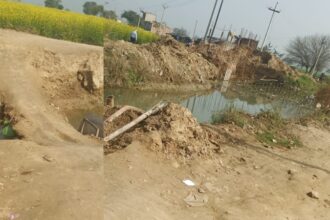 शहबदिया पुलिया का निर्माण अधर में