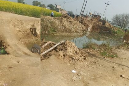 शहबदिया पुलिया का निर्माण अधर में