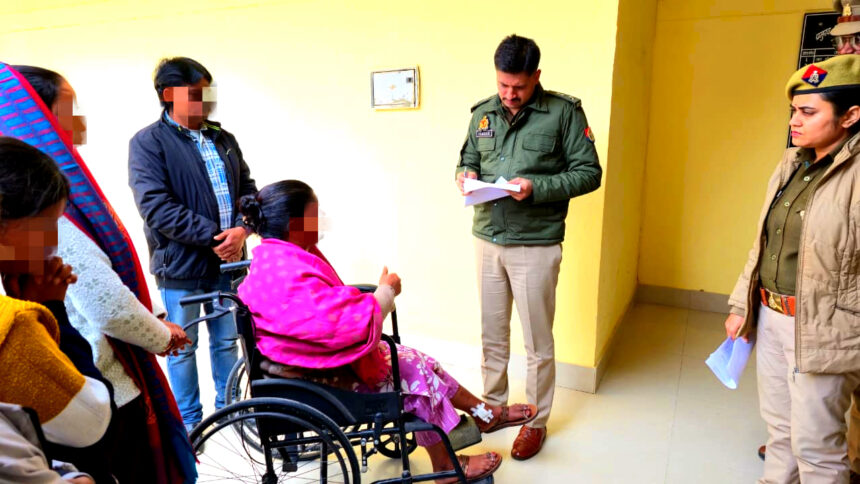 औरैया SP की दरियादिली