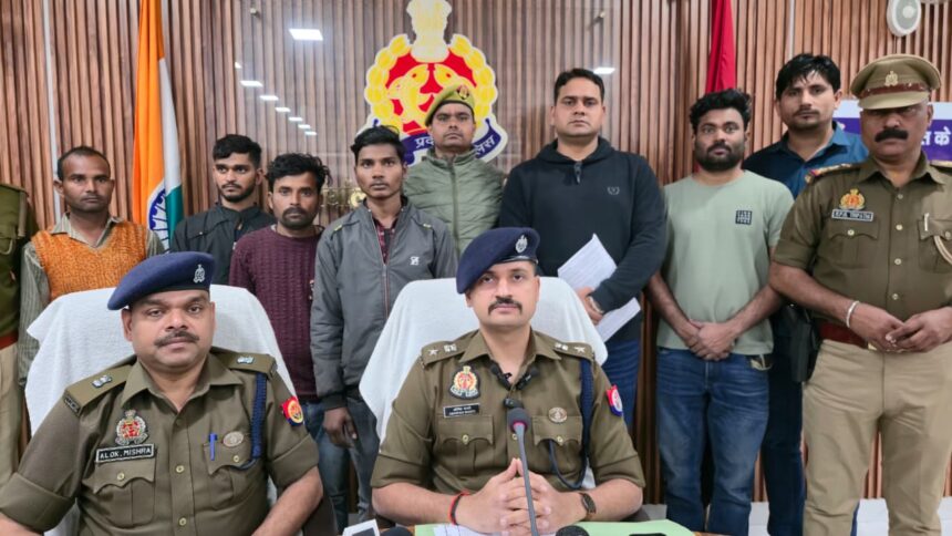 दिबियापुर पुलिस और SOG ने 4 शातिर अंतर्जनपदीय चोरों को दबोचा
